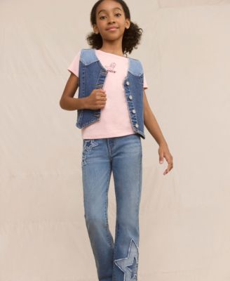 Big Girls Boot Applique Raglan Top