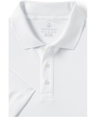 Men's School Uniform Short Sleeve Solid Active Polo Shirts