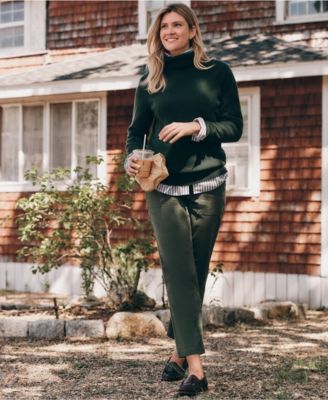 Women's High Rise Chino Utility Straight Leg Pants