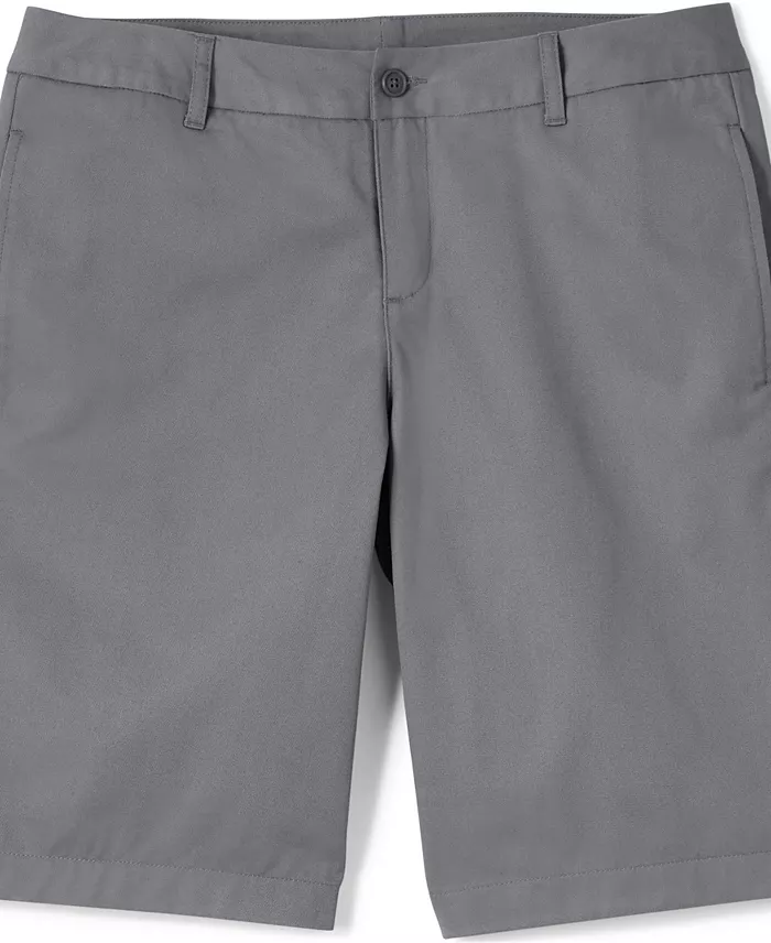 Women's Plain Front Blend Chino Shorts - thumbnail 4