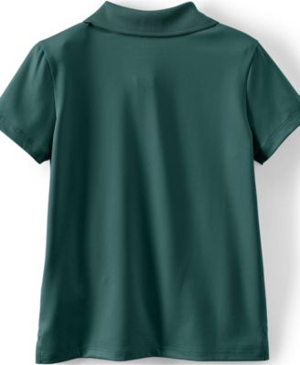 Girls Short Sleeve Feminine Fit Rapid Dry Polo Shirt