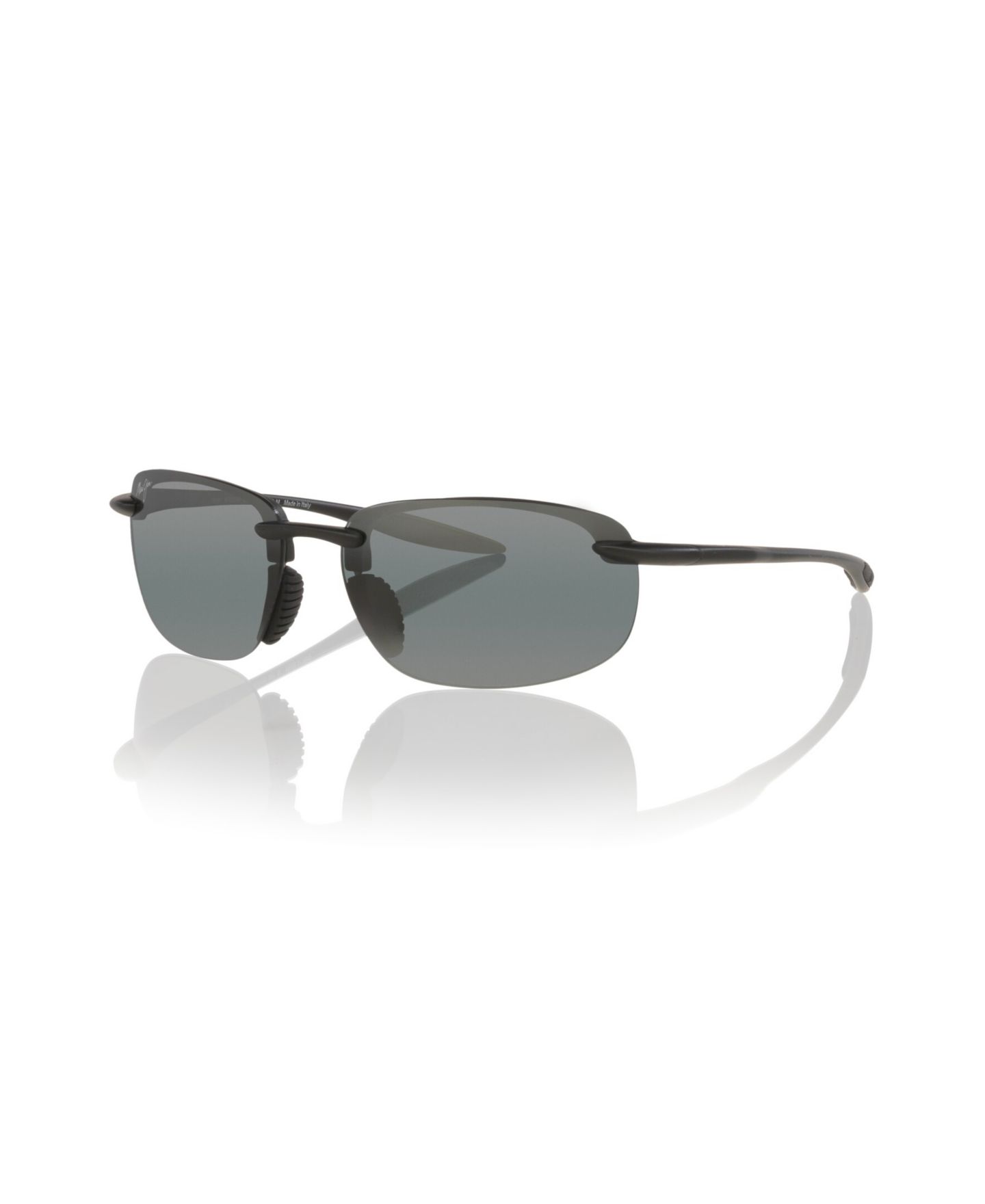 Солнцезащитные очки Maui Jim Unisex Sunglasses, Hookipa Ultra MJ000794, цвет: Чёрный матовый — фото 1