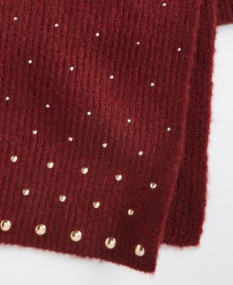 Solid Studded Muffler Scarf, Macy's Exclusive