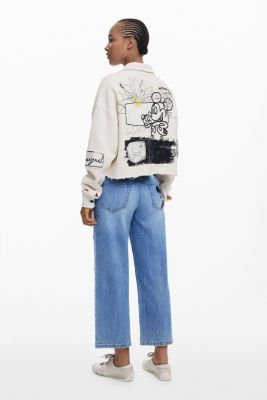 Women's Mickey sweatshirt-style jacket