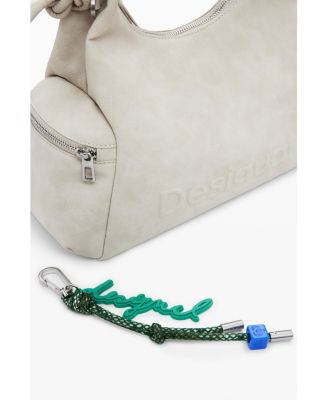 Women's Medium 3D logo bag with ruched handle