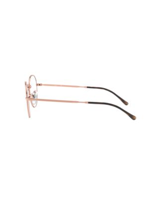 Unisex Round Metal Optics Eyeglasses, RB3582V
