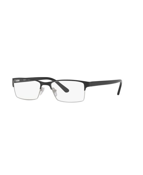 Мужские очки Sferoflex Man Rectangle Metal SF2289 Eyeglasses, цвет: Чёрный