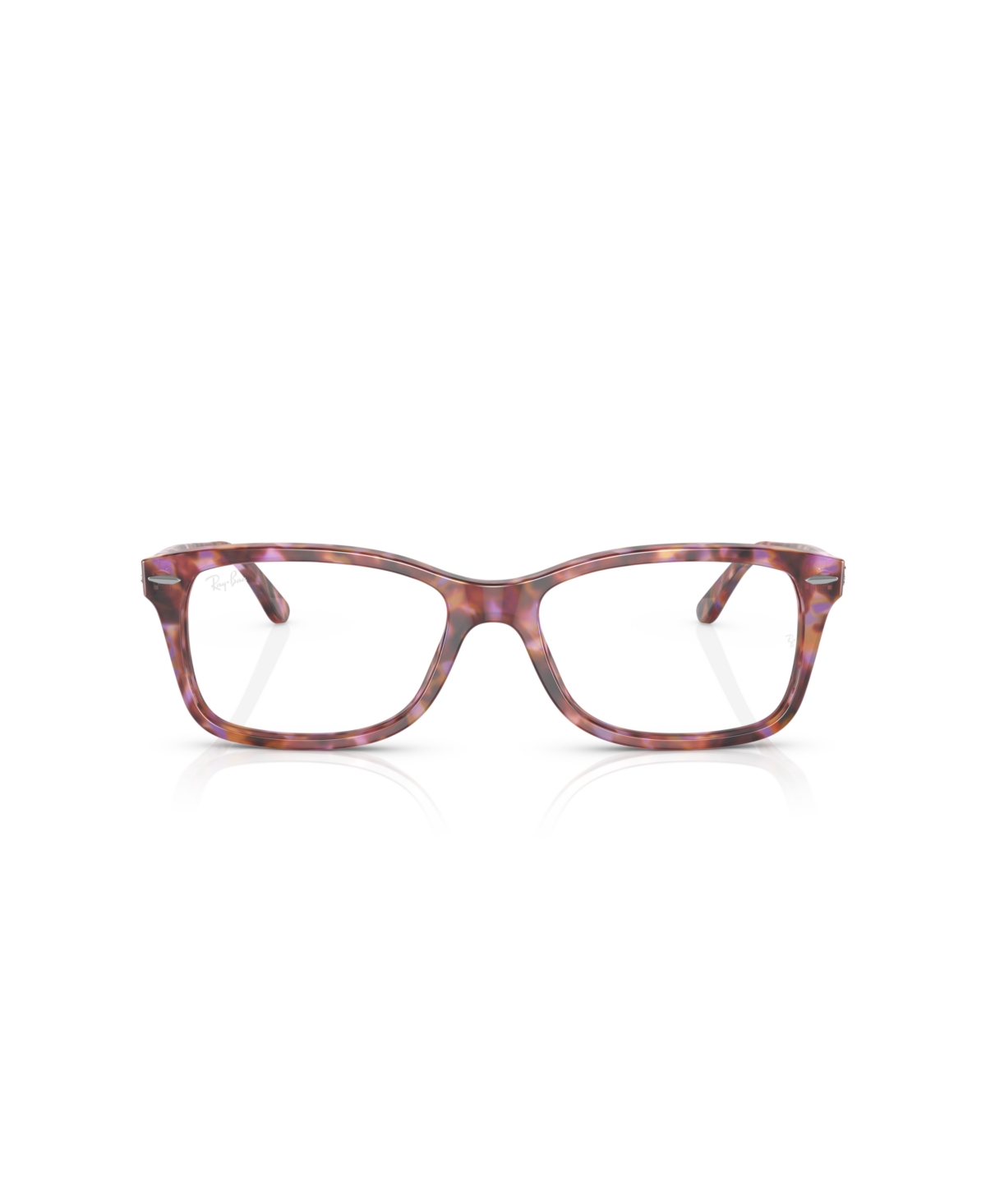 Ray Ban Unisex Square Eyeglasses, Rb5428 In Red