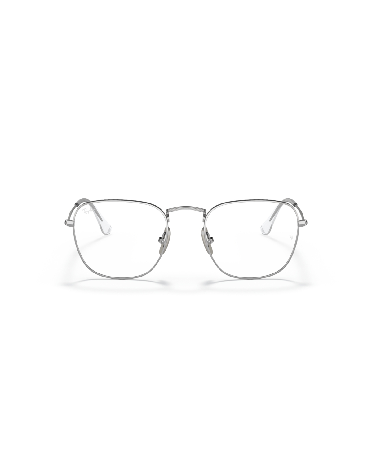 Ray Ban Men's Frank Titanium Optics Eyeglasses, Rb8157v In Silver