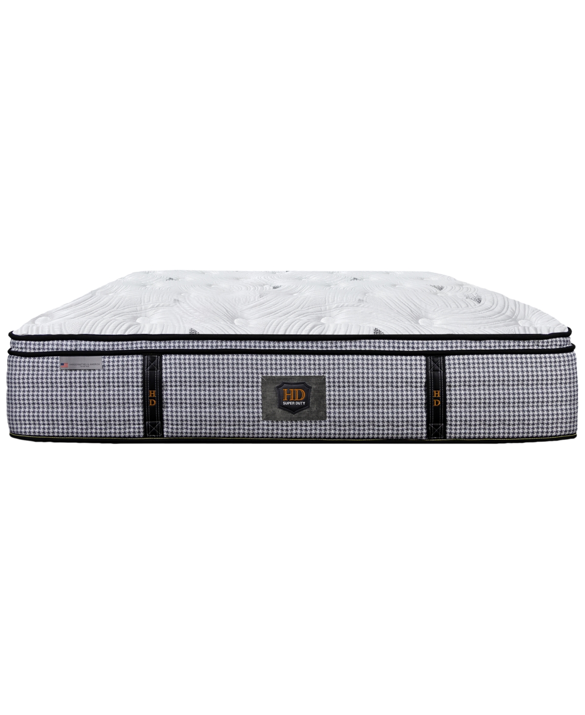 Paramount Hd Dargan 13" Cushion Firm Euro Top Mattress Set, Twin, Macy's Exclusive In Transparent