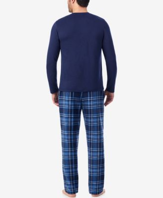 Men's Cabin Fleece Long Sleeve Pajama Set