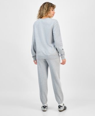 Juniors' Grinch Graphic Sweatshirt & Jogger Pants