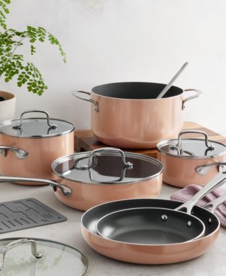 Aluminum Nonstick 11-Pc. Cookware Set, Macy's  Exclusive