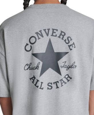 Men's Loose Fit Sneaker Patch T-Shirt