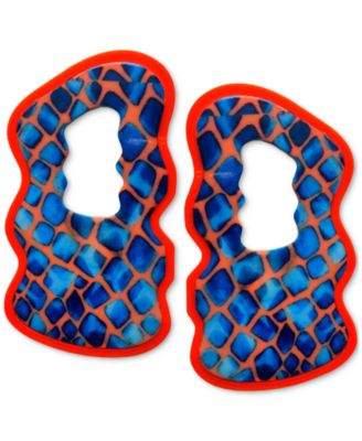 Swanky Designs Bold Shapes Drop Earrings - Orange 55$