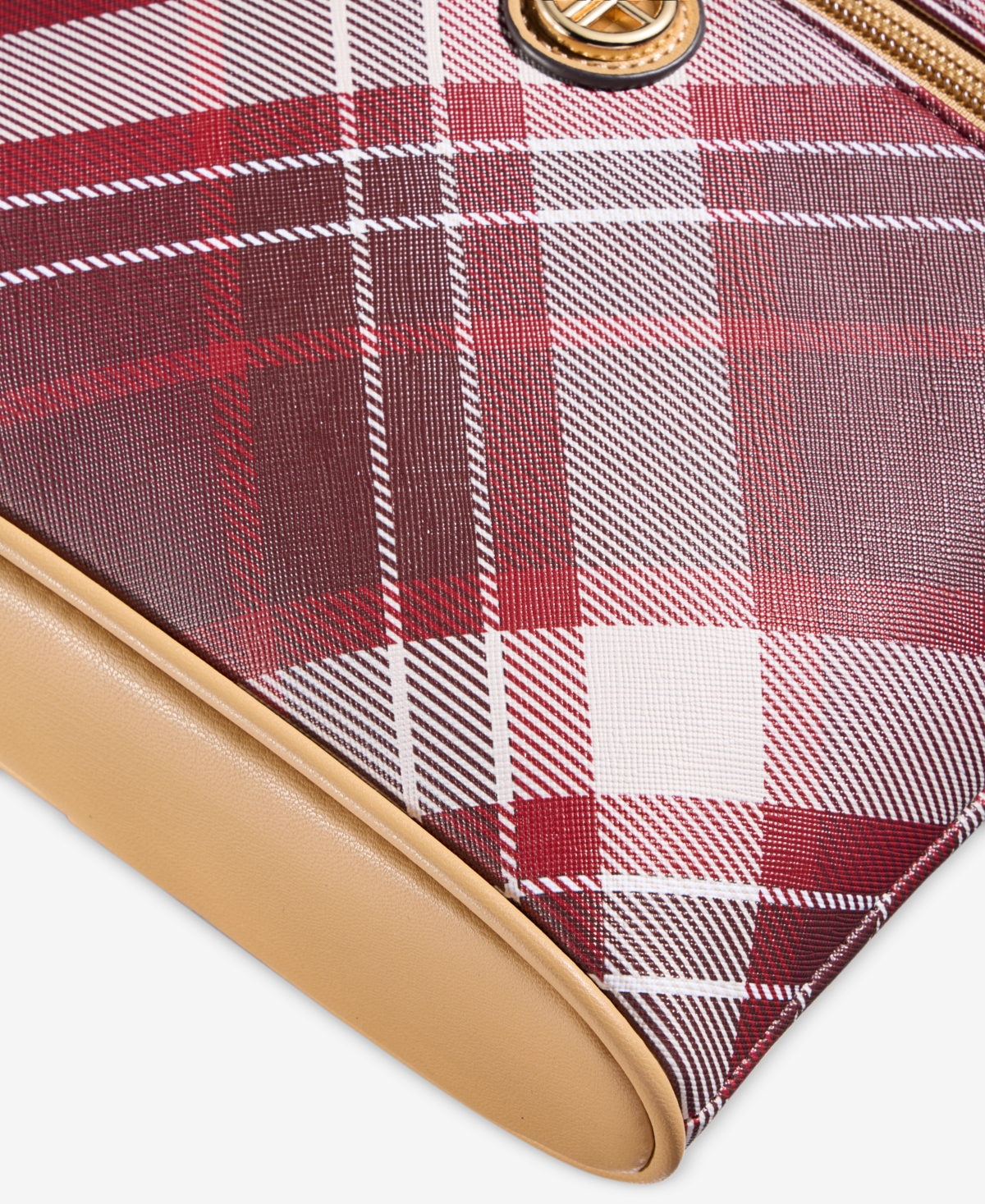 Giani Bernini Plaid North South Crossbody Bag, Macy's Exclusive