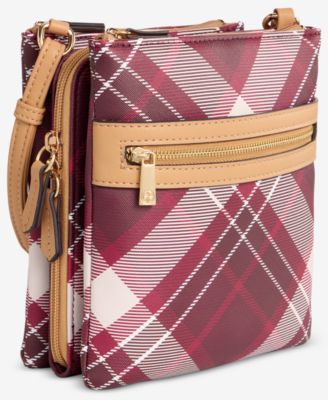 Plaid Dasher Bag, Macy's Exclusive