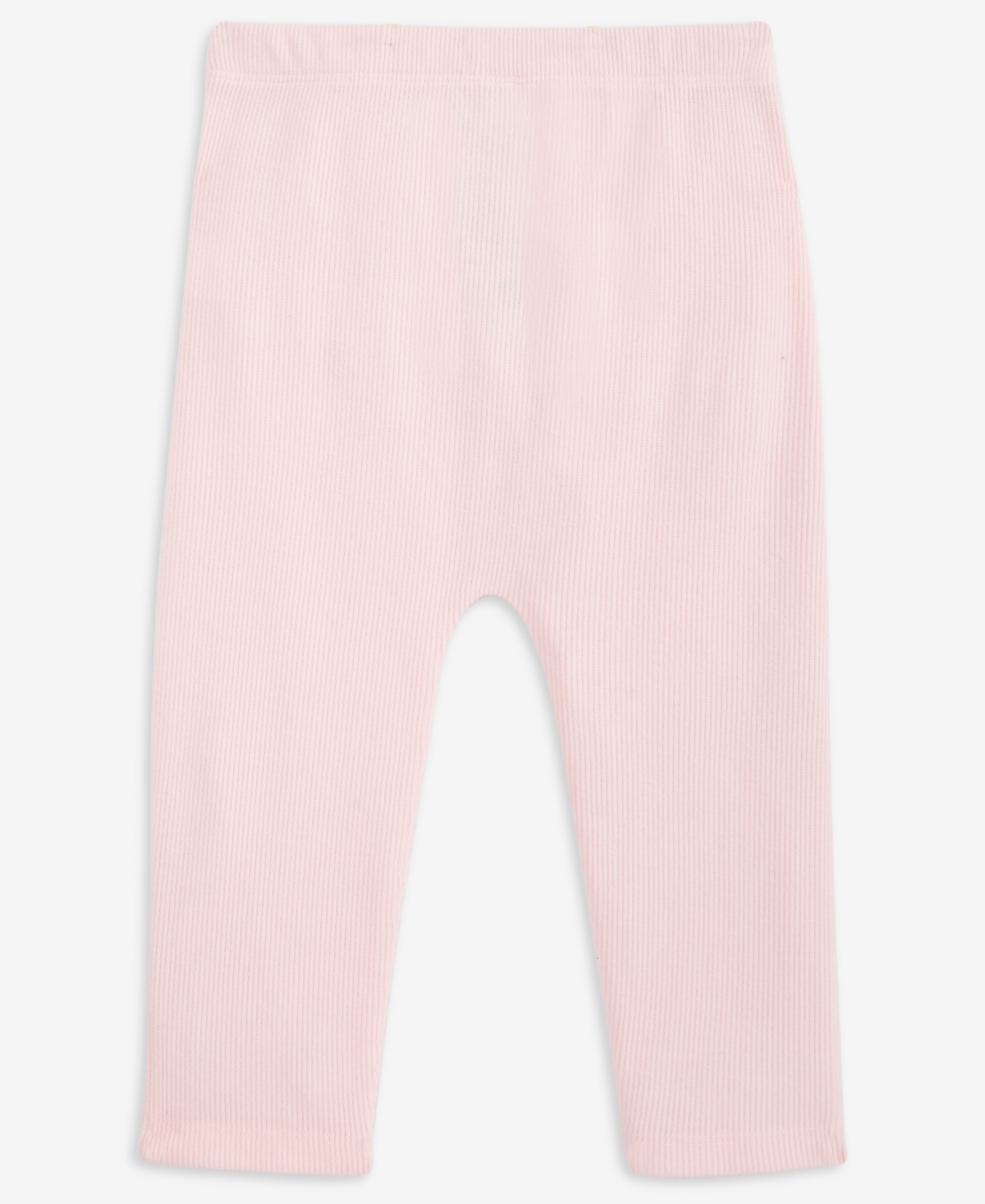 First Impressions Baby Brushed Rib Pants, Macy's Exclusive In Pink