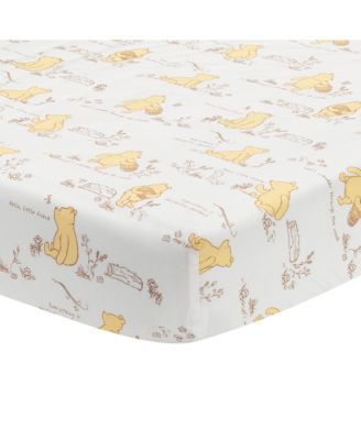 Baby Disney Storytime Pooh 3-Piece Nursery Crib Bedding Set