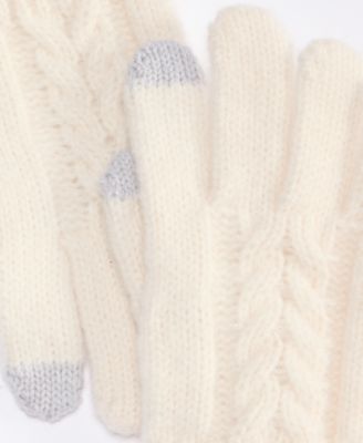 Women's Cable Knit Gloves, Macy's Exclusive 