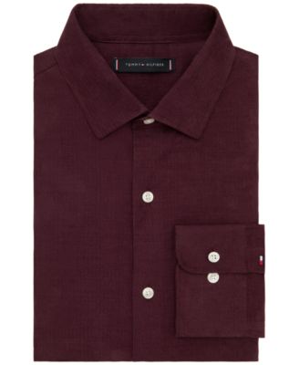 Men's Regular Fit Corduroy Dress Shirt