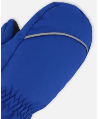 Boy Winter Mittens Play Royal Blue - Child