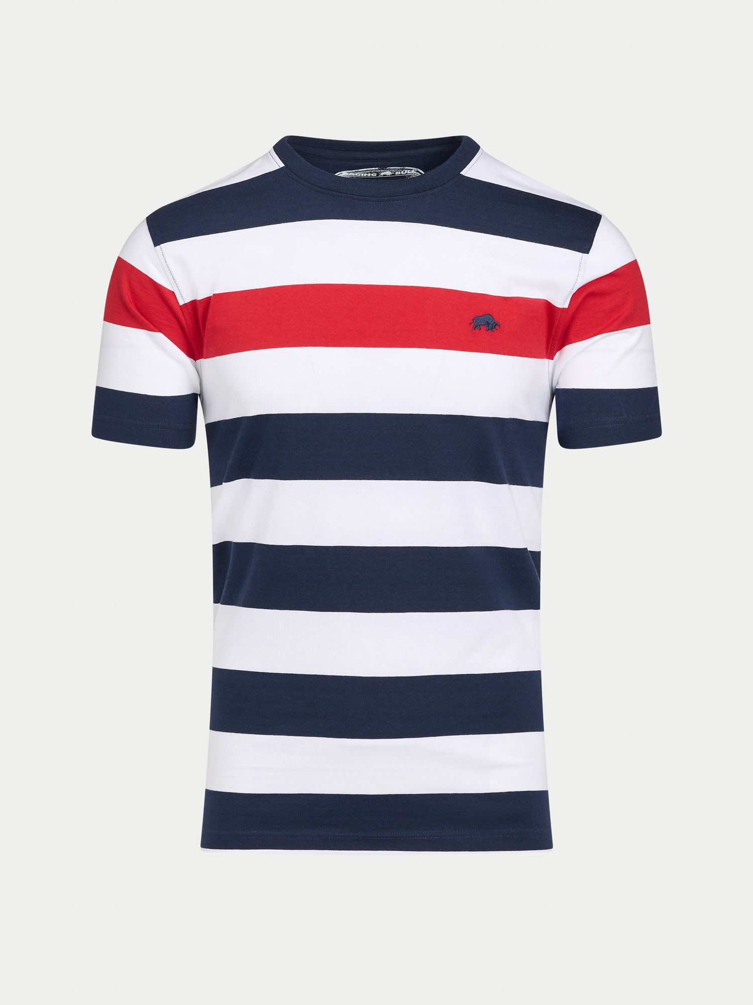 Men's Contrast Chest Stripe T-Shirt