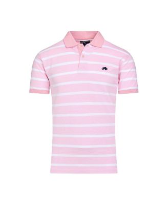 Birdseye Stripe Pique Polo