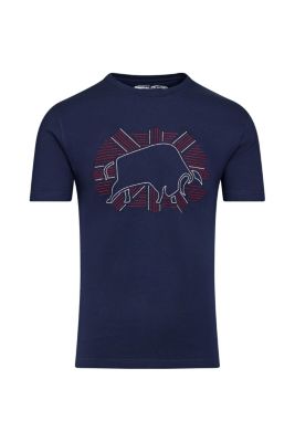 Big  Outburst Union Jack Bull T-Shirt