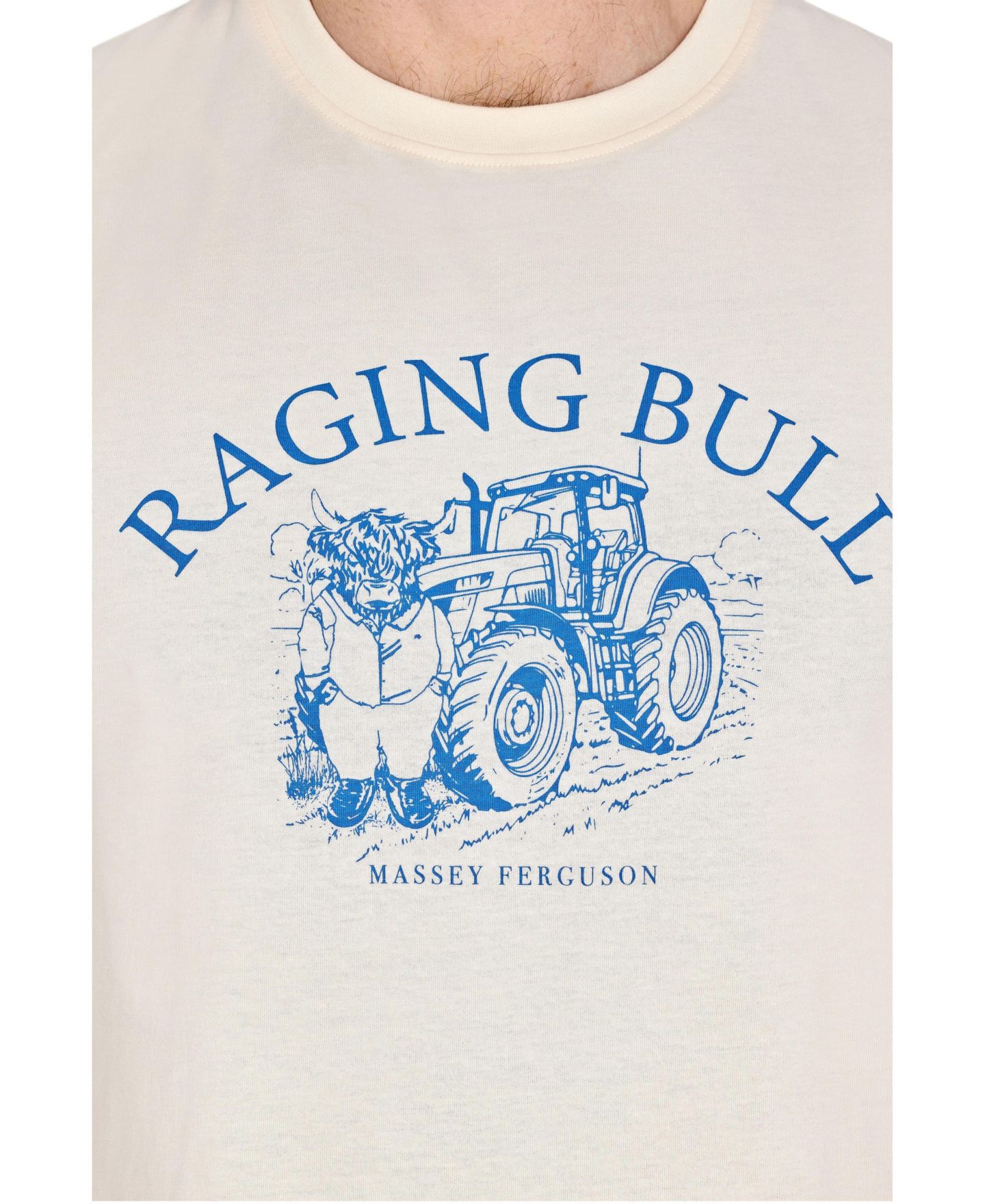 Мужская футболка Raging Bull MF Bully Boy, цвет: Молочный белый — фото 2
