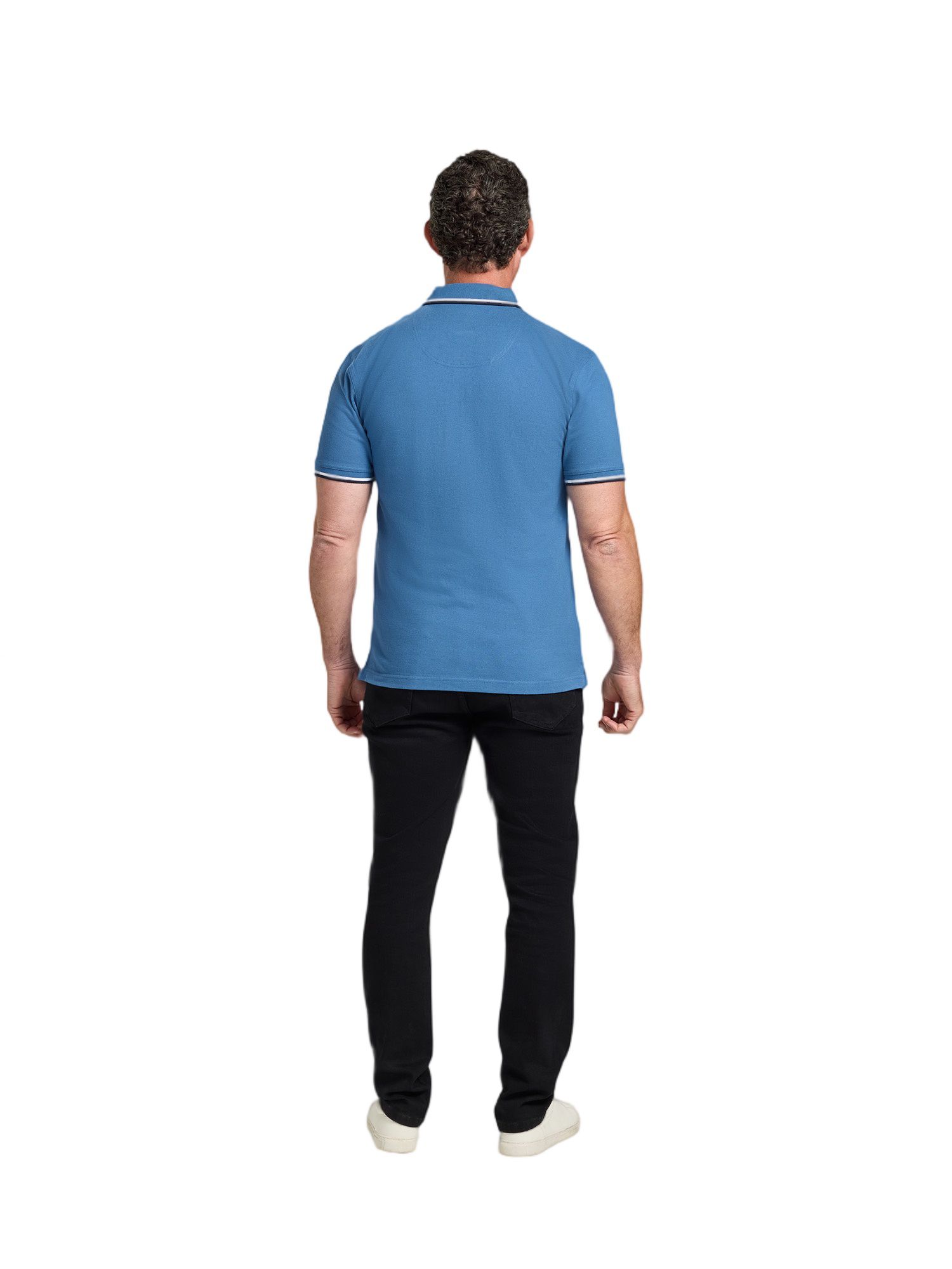 Men's Short Sleeve Embroidery Pique Polo