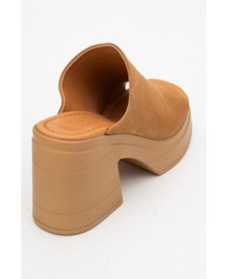 Nola Leather Platform Mules (Women)