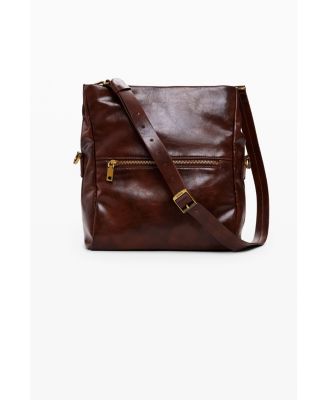 Women's Medium shiny floral bag