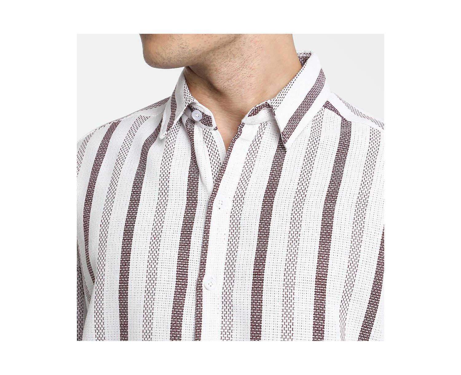 Men's Pencil-Striped Shirt
