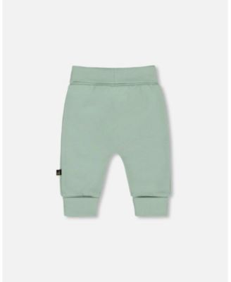Baby Girls Cotton Evolutive Pant Jade Green