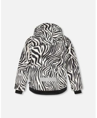 Girl Two-Piece Teknik Snowsuit Zebra Print - Toddler|Child