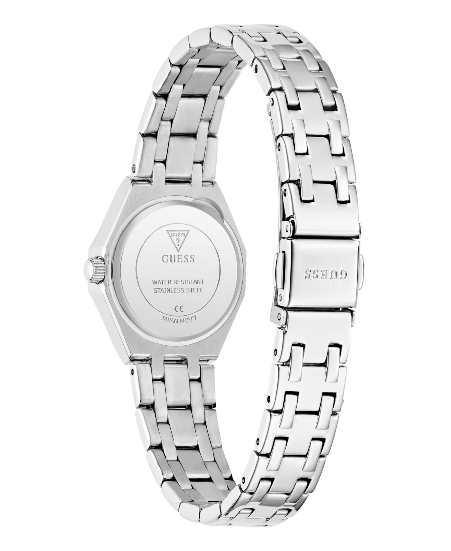 Женские часы GUESS Silver Tone Analog Watch, 25mm — фото 2