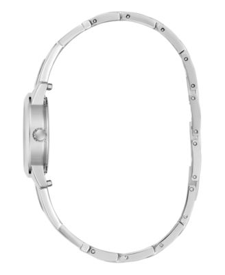 Women's Silver Tone Analog Watch, 26mm