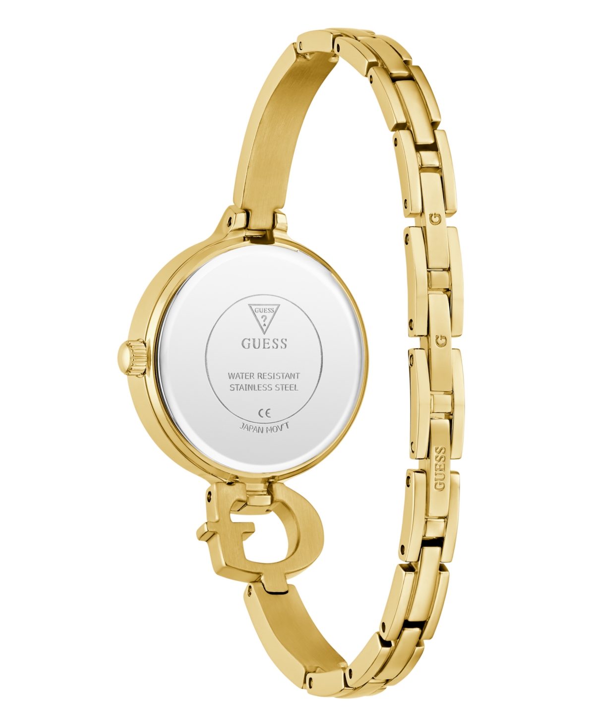 Guess Women's Gold Tone Analog Watch, 28mm In Gold