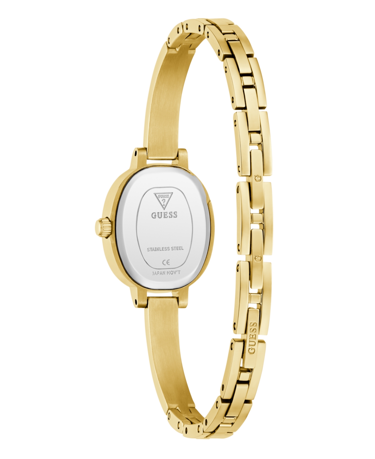 Guess Women's Gold Tone Analog Watch, 21mm In Gold