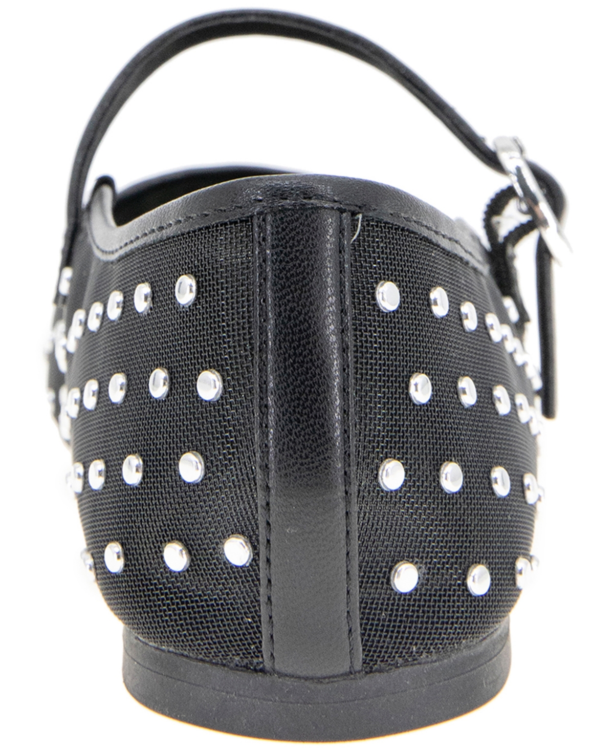 Kenneth Cole New York Women's Jasper Mesh Mary Jane Ballet Flats In Black