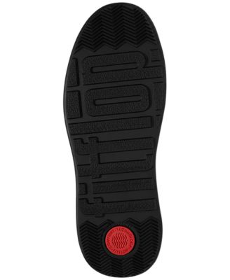 Women's F-Mode Stitch Tumbled-Leather Monk Shoes