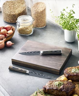 Bobby Flay 6-Pc. Steak Knife Set with Wood Storage Box