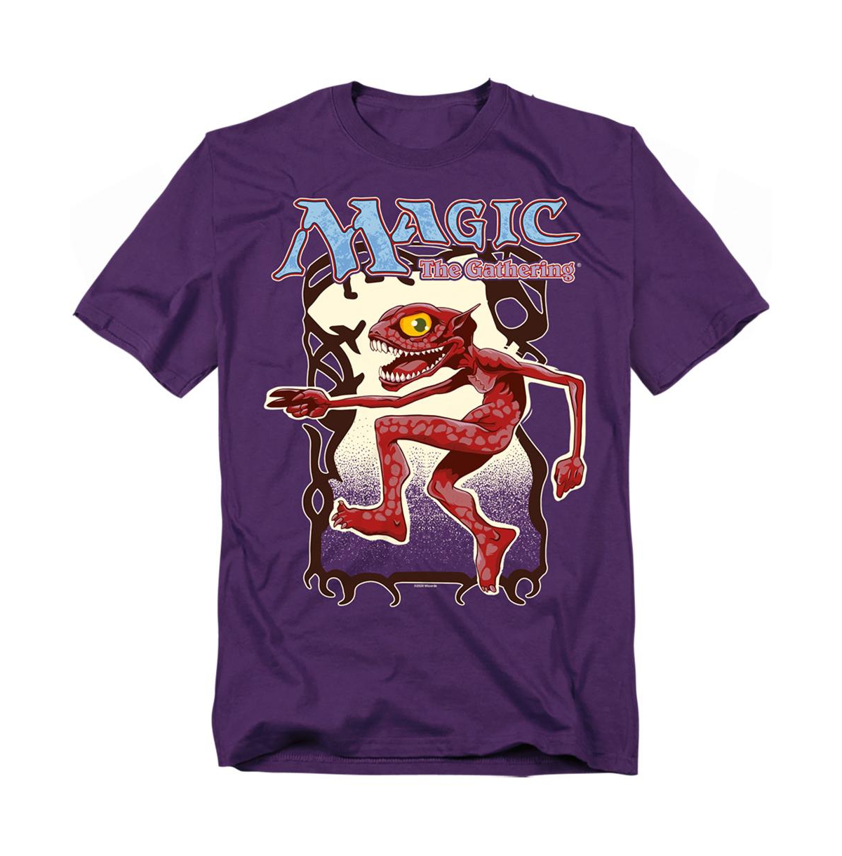 LogovisionMen's Magic The Gathering Tempest Deck Art T-Shirt - Purple