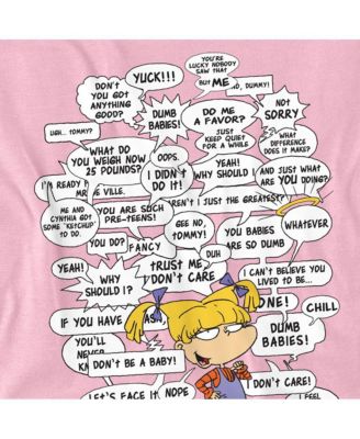 Men's Angelica Famous Quotes Overload T-Shirt