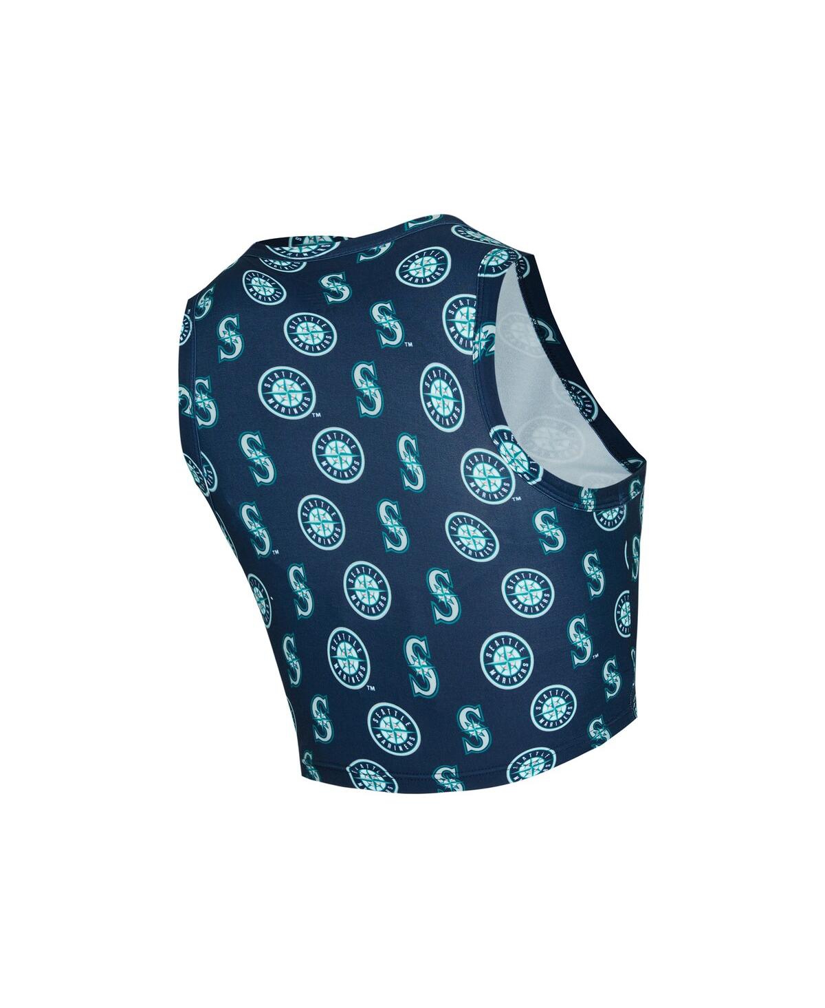 Concepts Sport Women'sâ 2-piece Navy Seattle Mariners Knit Tank Top And Skort Set In Multi