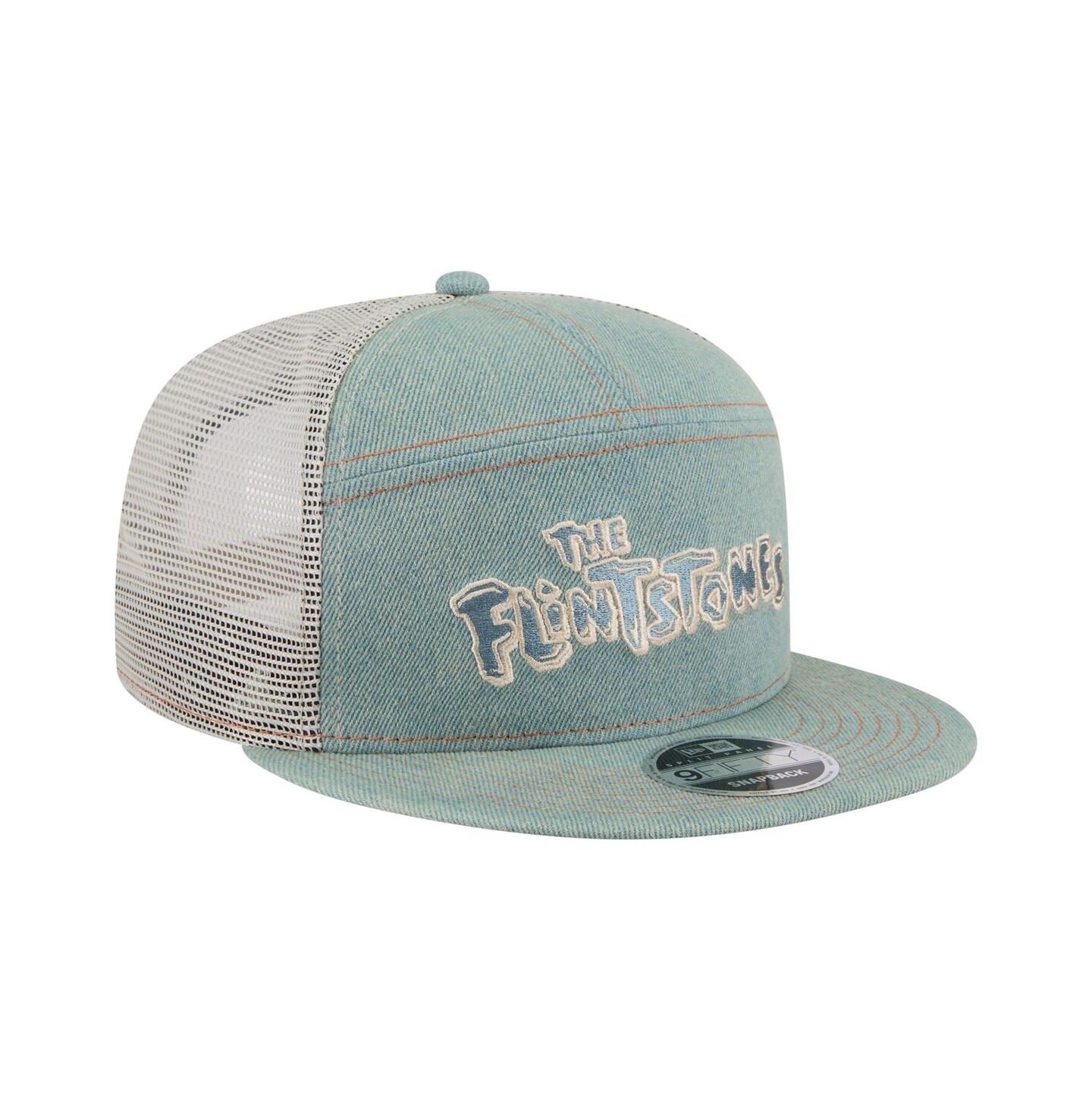 Мужская кепка New Era Denim the Flintstones Denim 9FIFTY Snapback Hat — фото 3