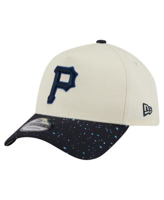 New Era - Men's Cream Pittsburgh Pirates Speckle A-Frame 9FORTY Adjustable Hat