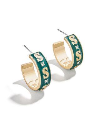WEAR by Erin Andrews - x BaubleBar Seattle Mariners Enamel Hoop Earrings