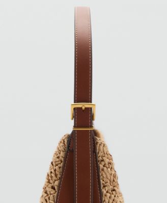 Women's Natural Fiber Shoulder Bag